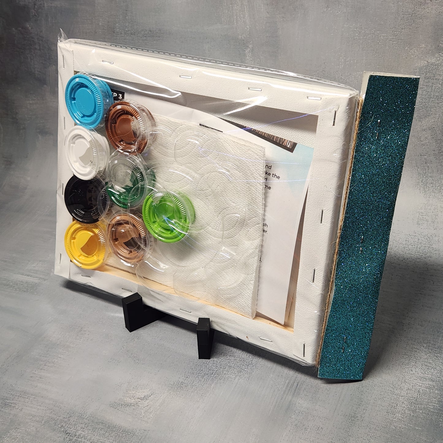 Turquoise Highland Cow