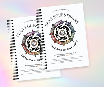 Dear Equestrians - Collective Coloring Book