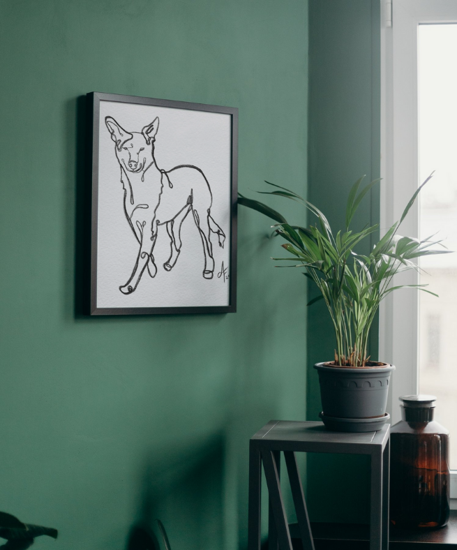 Continuous Line Style Artwork