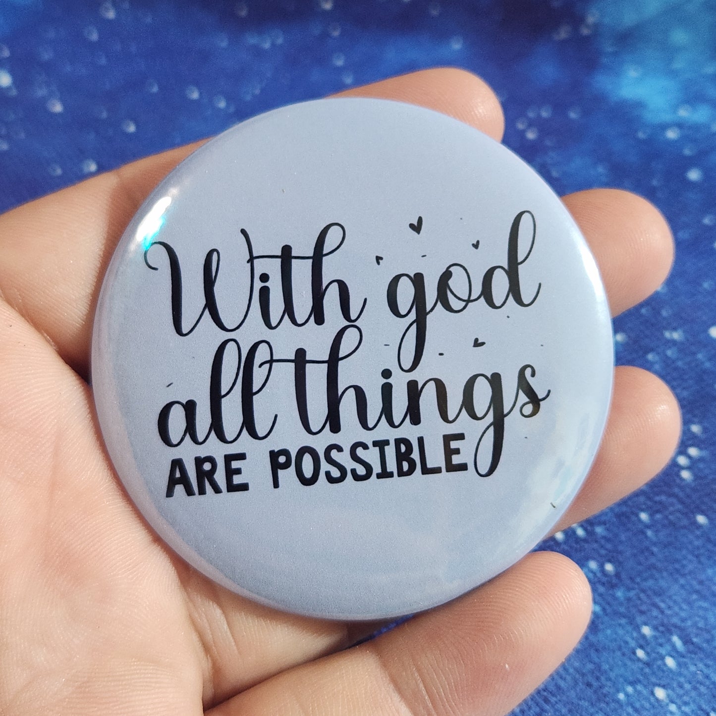 Faith Themed Magnets 58mm