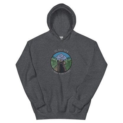 The Best View Text | Unisex Hoodie